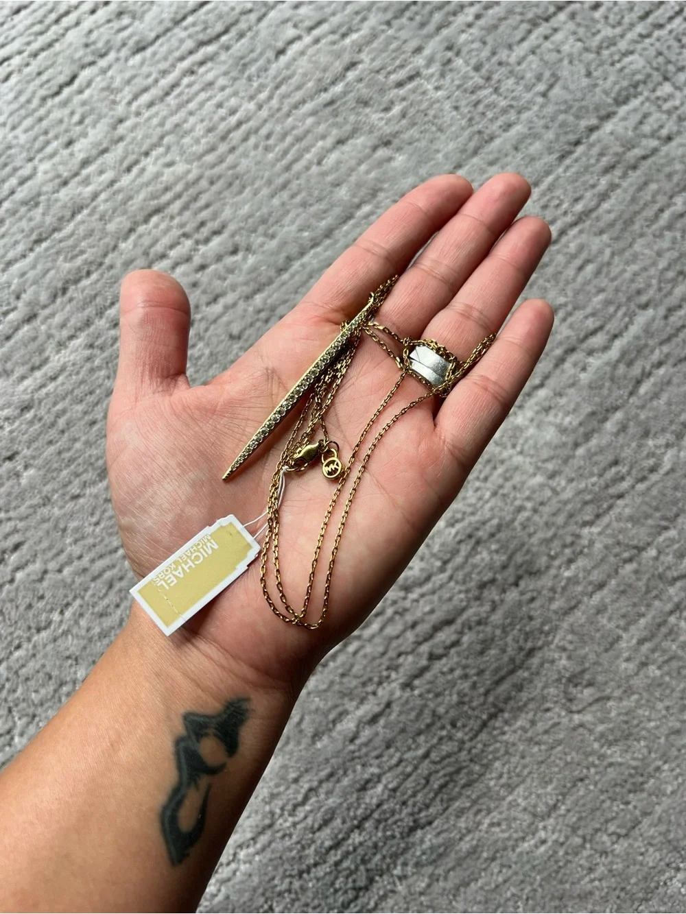 Michael Kors Brilliance Matchstick Necklace